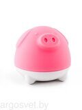Ночник Мяшки-светяшки 123 "Свинка Хрю" розовый силиконовый, аккумуляторный